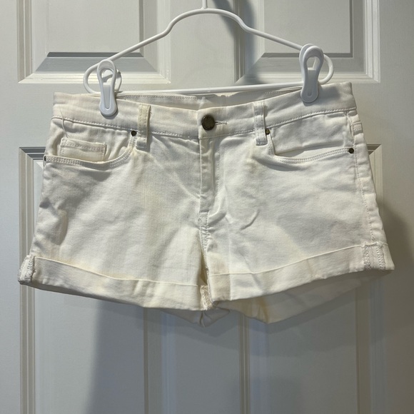 BLANKY NYC / White Jean Shorts / Size 27 - Picture 1 of 4